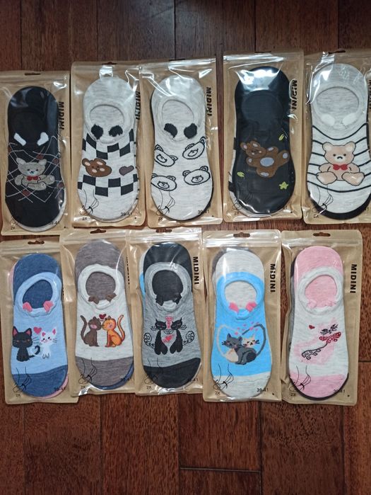 Stopki damskie 39/41 - 20 par