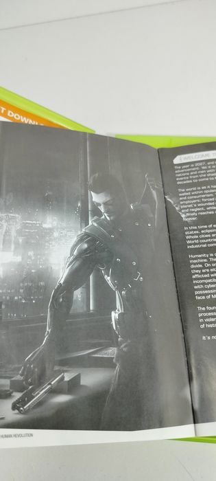 Gra na Xbox 360 DeusEx na konsolę