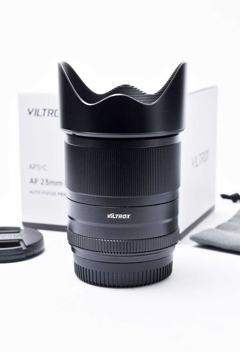 Viltrox 23mm f1.4 para Fuji film encaixe X + oferta de tubos de extensão.
