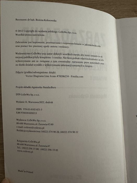 Zarządzanie płynnością finansową przedsiębiorstw M.Grabowska