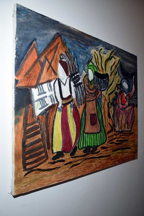 Tela Original Arte Contemporânea Abstrata 65x55