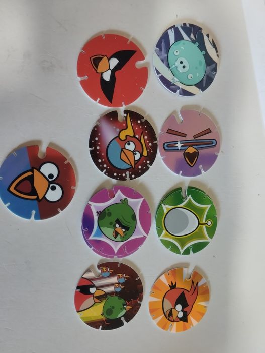 (I) Tazos de vários temas