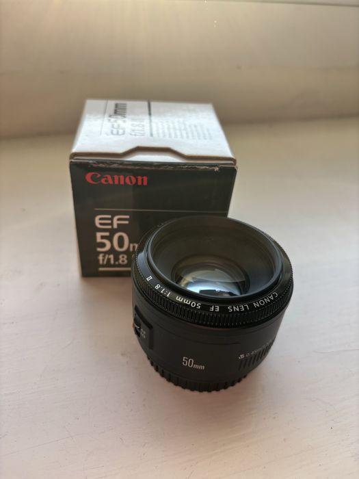Canon obiektyw EF 50mm f/1.8