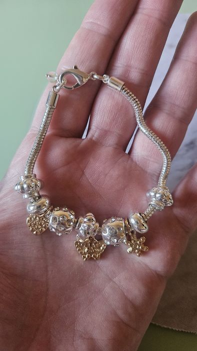Anne Klein bransoletka damska a'la pandora charms. Nowa