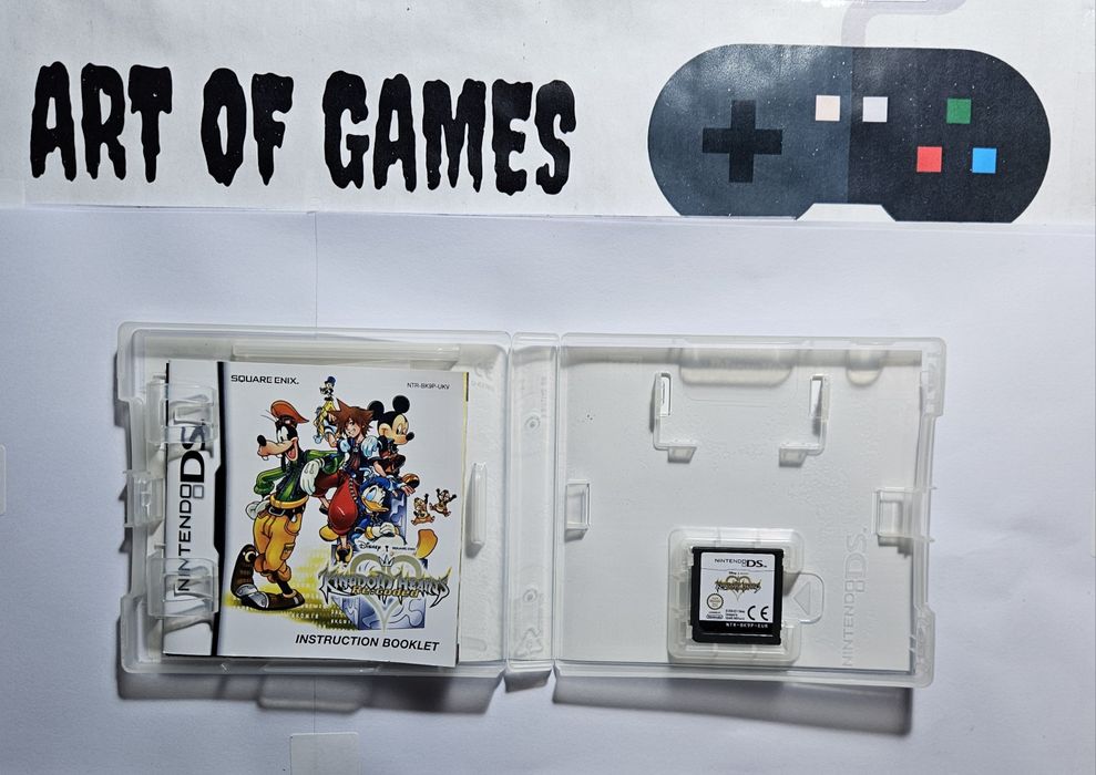 Kingdom Hearts RE CODED Nintendo DS 3DS Komplet 3xA BDB
