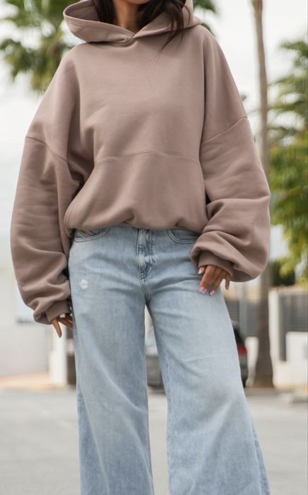 Zara_ bluza z kapturem_ jak nowa