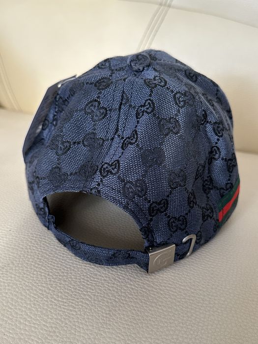 Czapka z daszkiem unisex granatowa