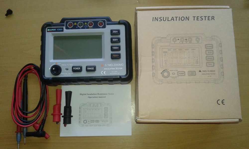 Insulation Resistance Meter64171712441859121