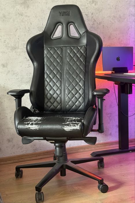 YUMISU 2050 Black – fotel gamingowy