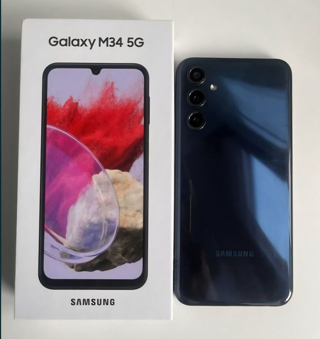 Samsung m34 8/128 nfc 6000мАч