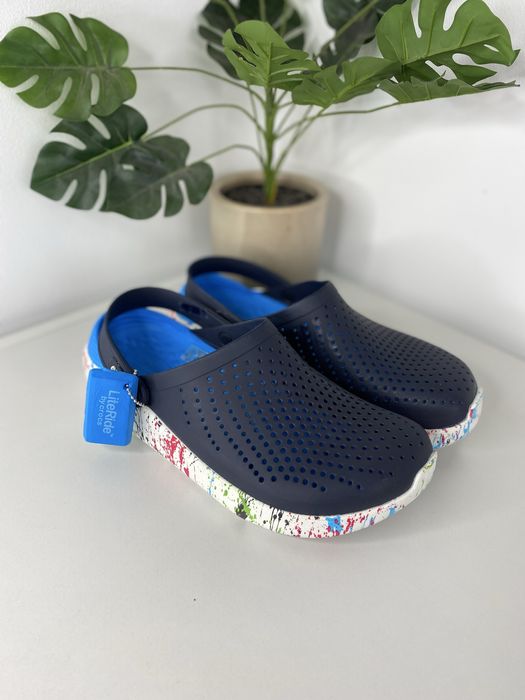 Крокси Клякси Crocs LiteRide Яскраве взуття