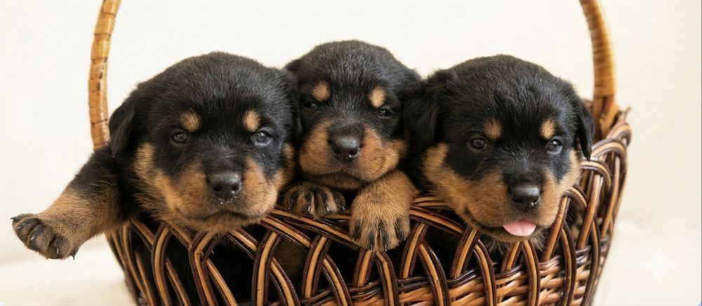 Щенята ротвейлери