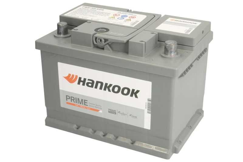 Nowy akumulator Hankook Prime 63Ah 610A - 60Ah 61Ah 62Ah 64Ah 65Ah 66Ah