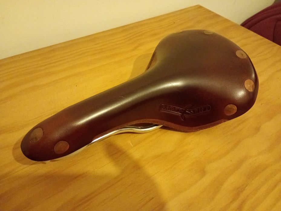 Selim Brooks Swift castanho (couro/pele) como novo