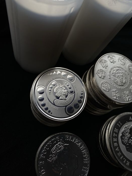 ‼️Срібні монети монети срібні срібло‼️