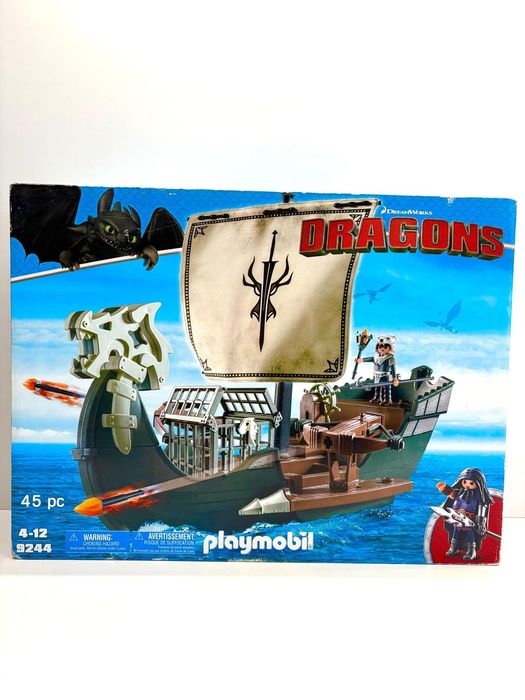 Playmobil 9244 Dragons statek jak wytresować smoka