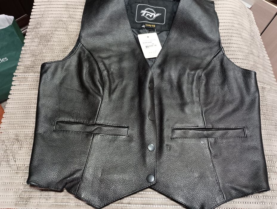 Coletes Motard  em pele genuína (agora em baixa de preço)