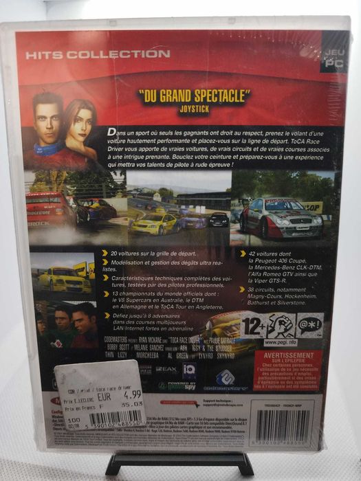 TOCA Race Driver PC CD-ROM Selado Novo