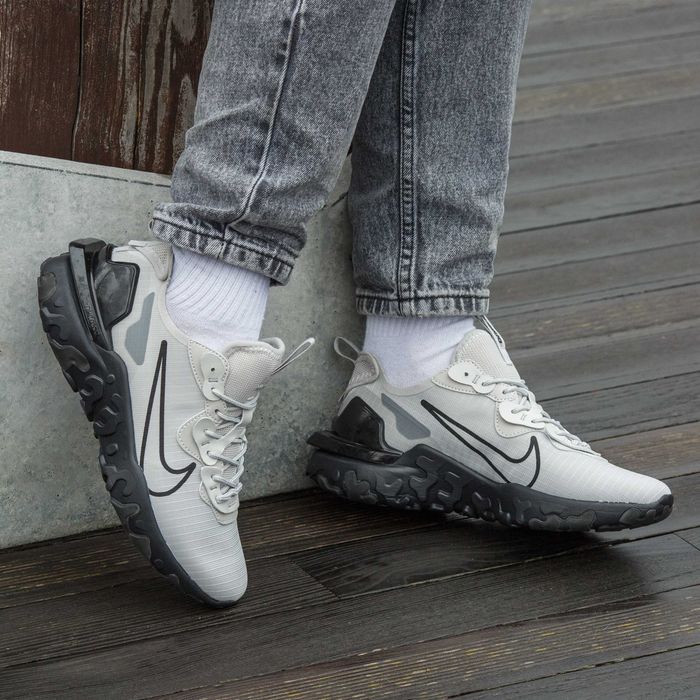 Чоловічі кросівки Nike React Vision "Light/Grey" Розміри 40-45