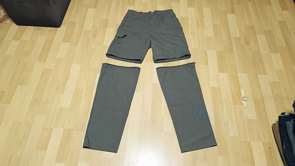 Męskie spodnie funkcyjne 2w1 SALEWA TREK & TRAVEL r.M st.bardzo dobry