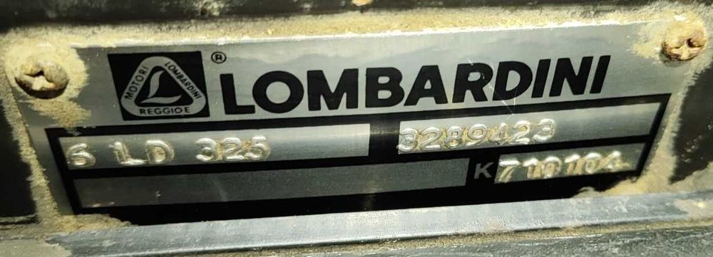 Motoenxada/Motocultivador c/ motor Lombardini 325cc e c/ 3 Alfaias