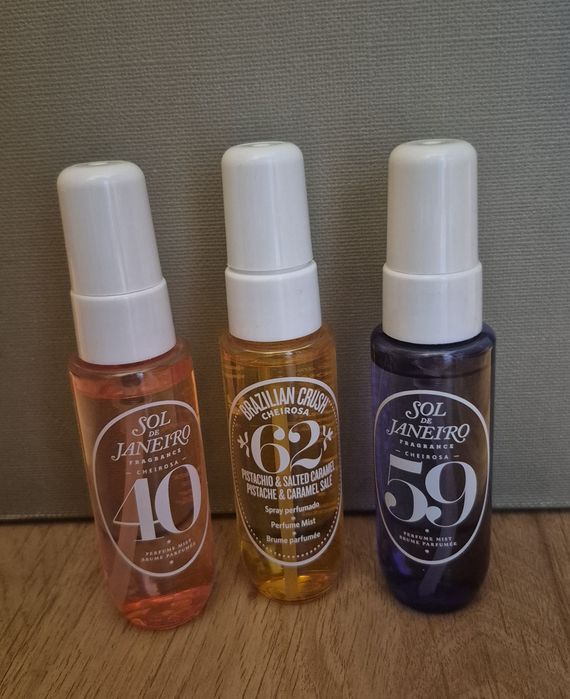 Zestaw mgiełek Sol de Janeiro Cheirosa 40, 62, 59 | 3x30 ml