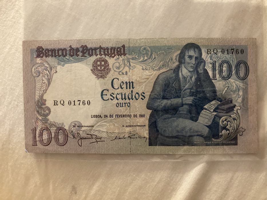 Notas 1000 angola notas 20 garcia orta gago coutinho S. Antonio