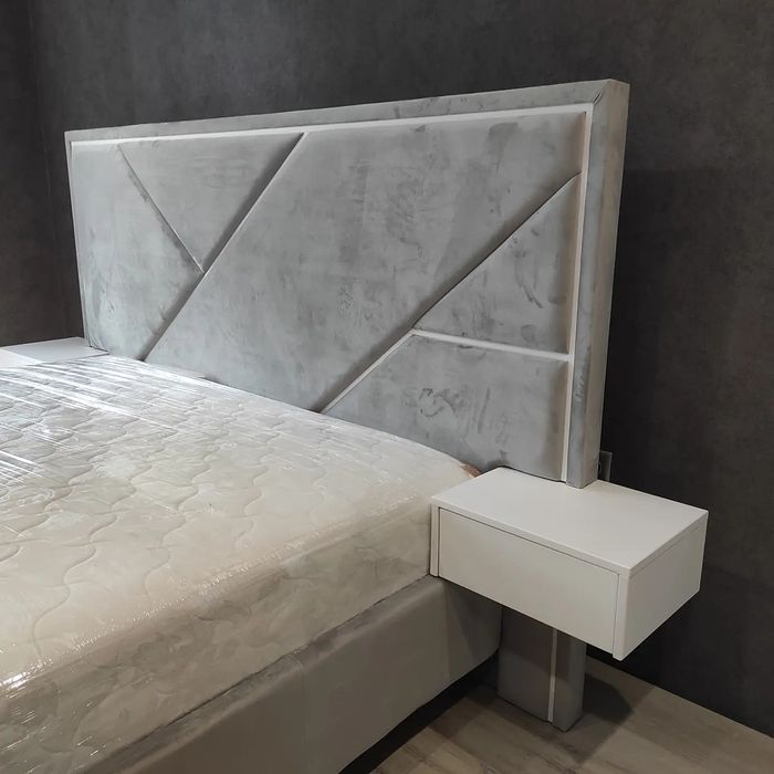 Ліжко Стронг з матрацом і тумбами, кровать, матрас