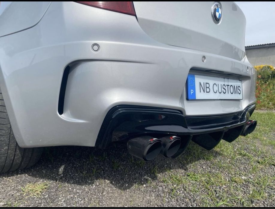 Difusor look 1M bmw E81/E82/E87/E88