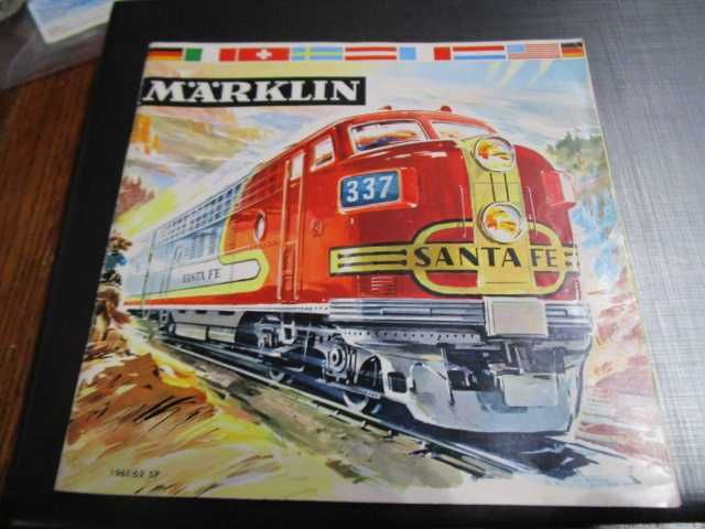 Marklin comboios catálogo 1961;62 espanhol