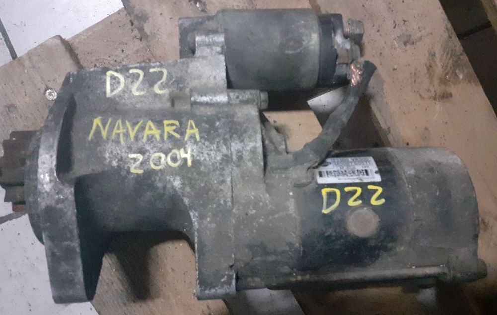 motor de arranque nissan navara D22 turbo