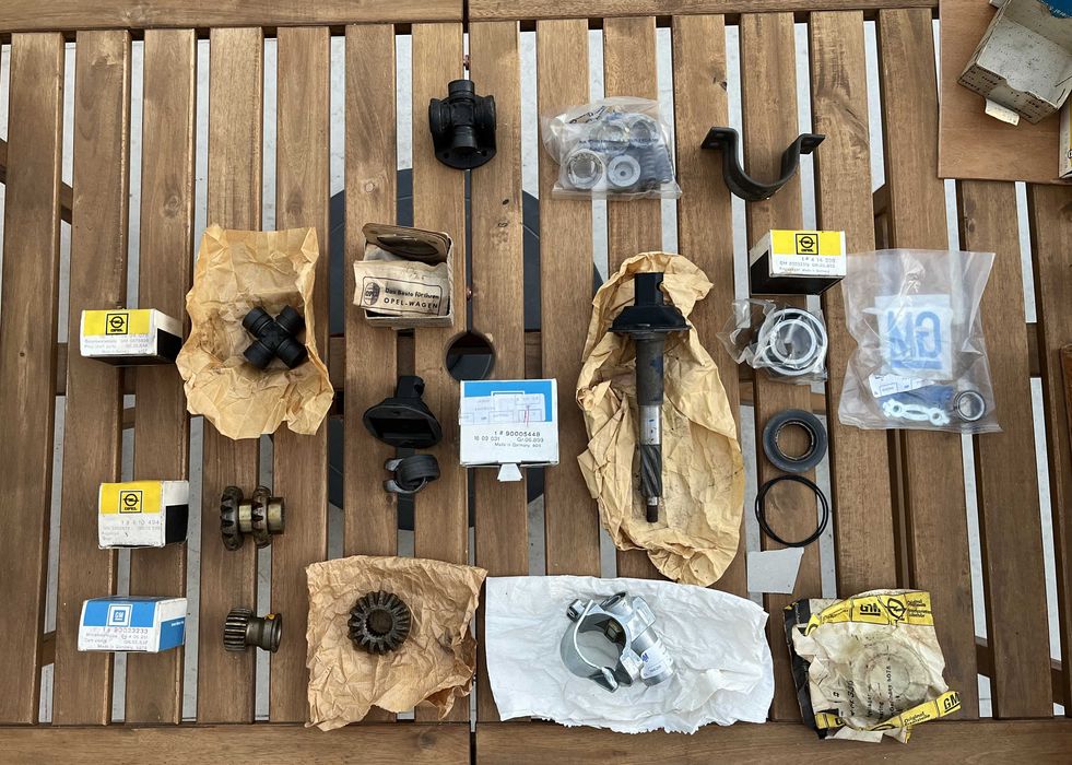 Peças Originais para Clássicos Opel Kadett B, C, D.