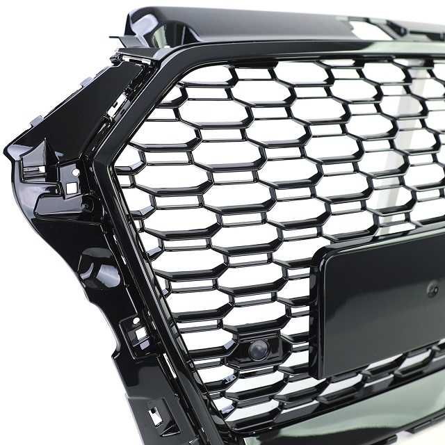 Grelha Frontal Audi A3 8V 16-20 Preto Brilhante