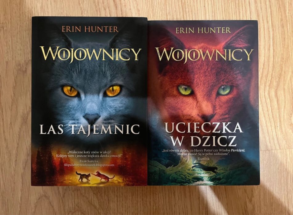 Książki Wojownicy top 1 i 3