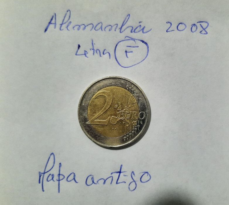 Moeda rara de 2 euros