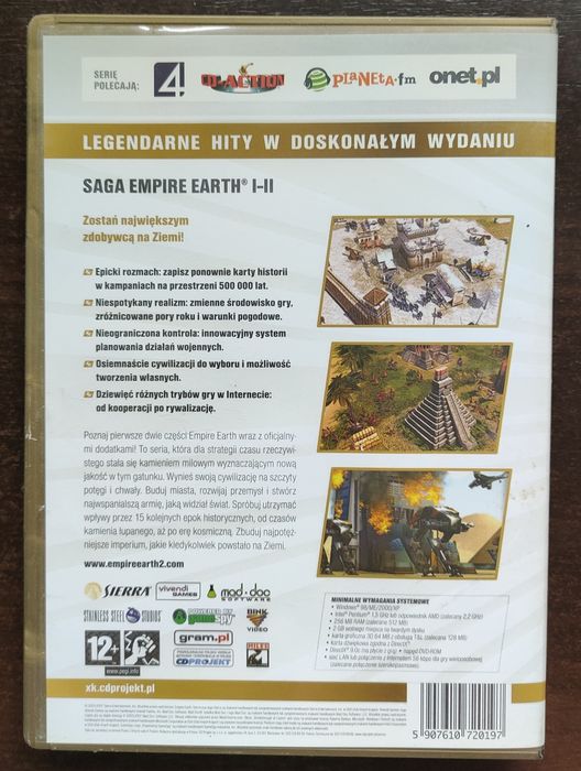 Saga Empire Earth I - II PC