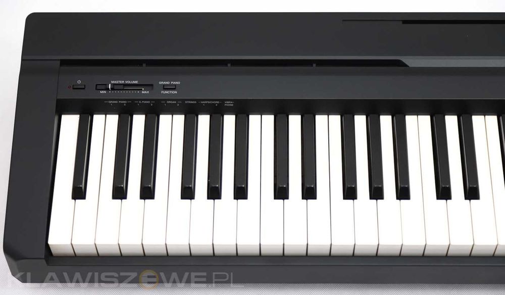 YAMAHA P-45 B - Czarne Pianino + Statyw Ławka Słuchawki | ZESTAW