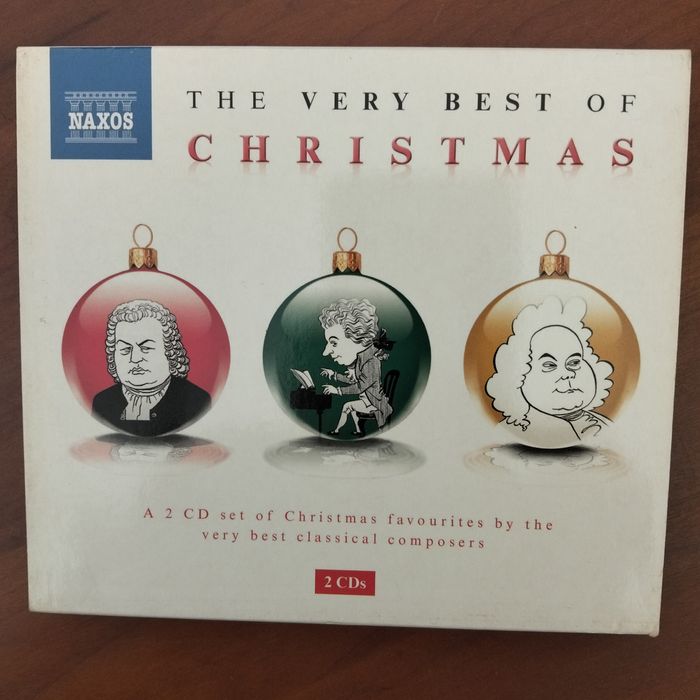 CD de música clássica alusiva ao Natal