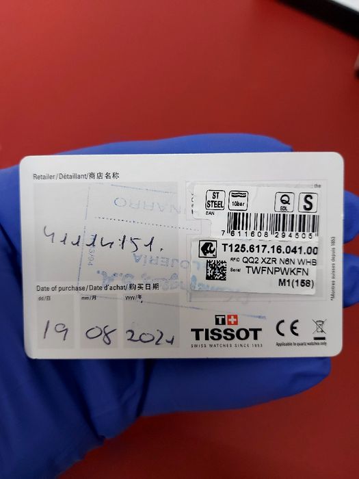 Relogio tissot touch solar