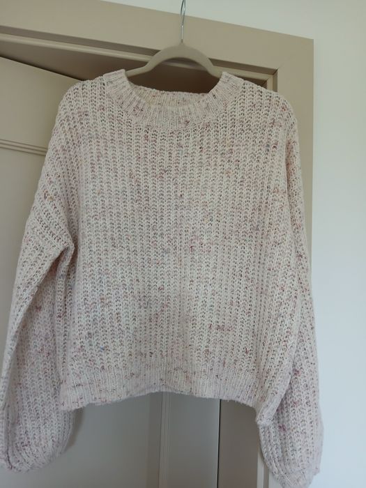 Sweter Primark S 38 40 biały oversize