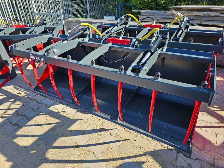 Krokodyl widło szuflo łyżko krokodyle do tura ładowarki ROL-STEEL nowe Dowóz cała PL