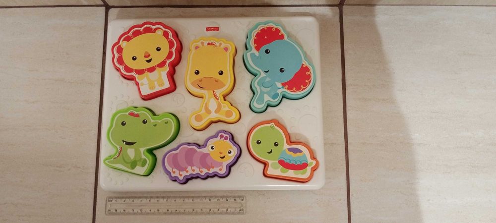 Puzzle ze zwierzątkami Fischer Price