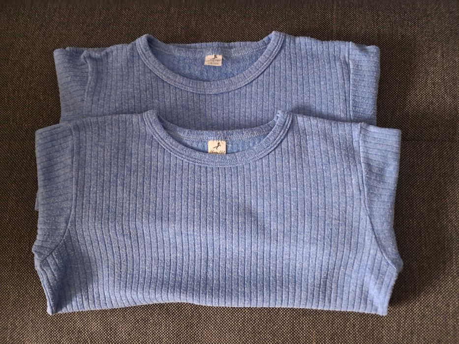 Podkoszulki chłopięce , rozmiar 116 - 122 - 1 szt i 140 - 146 1 szt