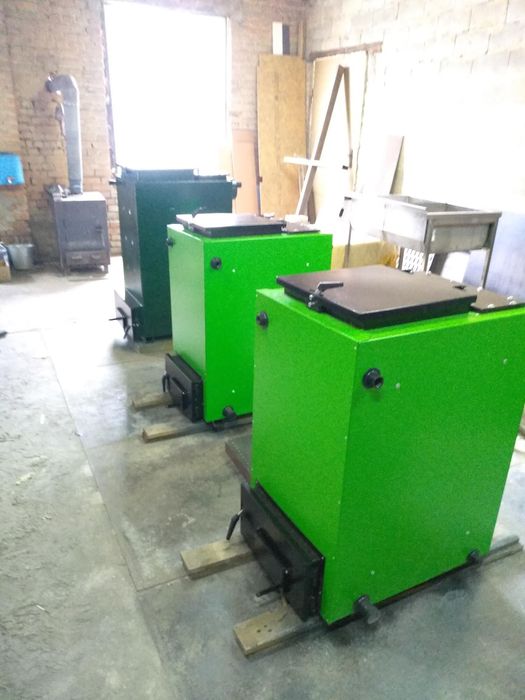 Твердотопливный котел, длительного горения, шахтний, котел Холмова