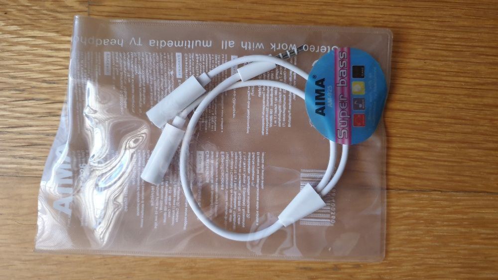 Jack duplo para auriculares