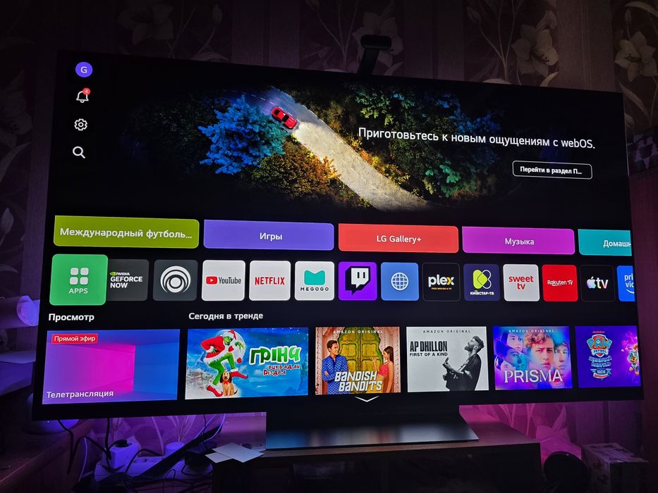 OLED Телевізор LG OLED65C5 (65") + Подарунок підсвітка Govee (6000 грн)