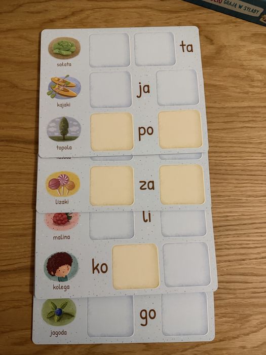 Feluś i Gucio grają w sylaby gra edukacyjna