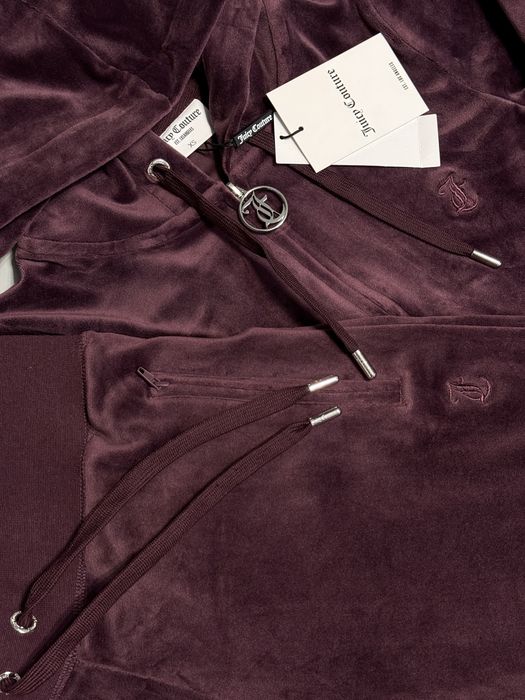 Велюровий костюм Juicy Couture новий оригінал, широкі штани XS брак