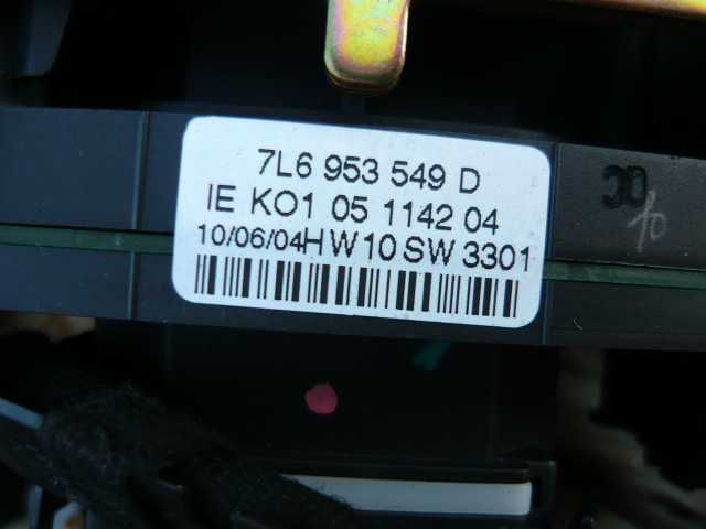 VW Touareg 2008 kierownica przełączniki