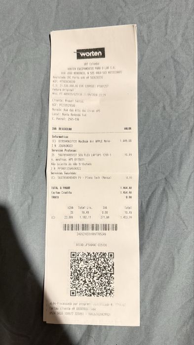 Macbook Air M3 16gb Ram 512gb SSD - Ainda na garantia